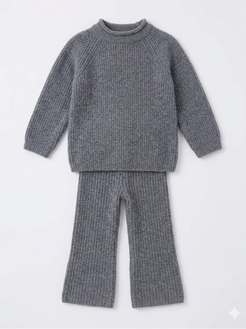 GAP Baby Knit Pullover in Heather Gray